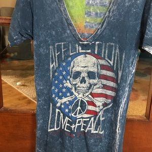 Reversible Affliction shirt